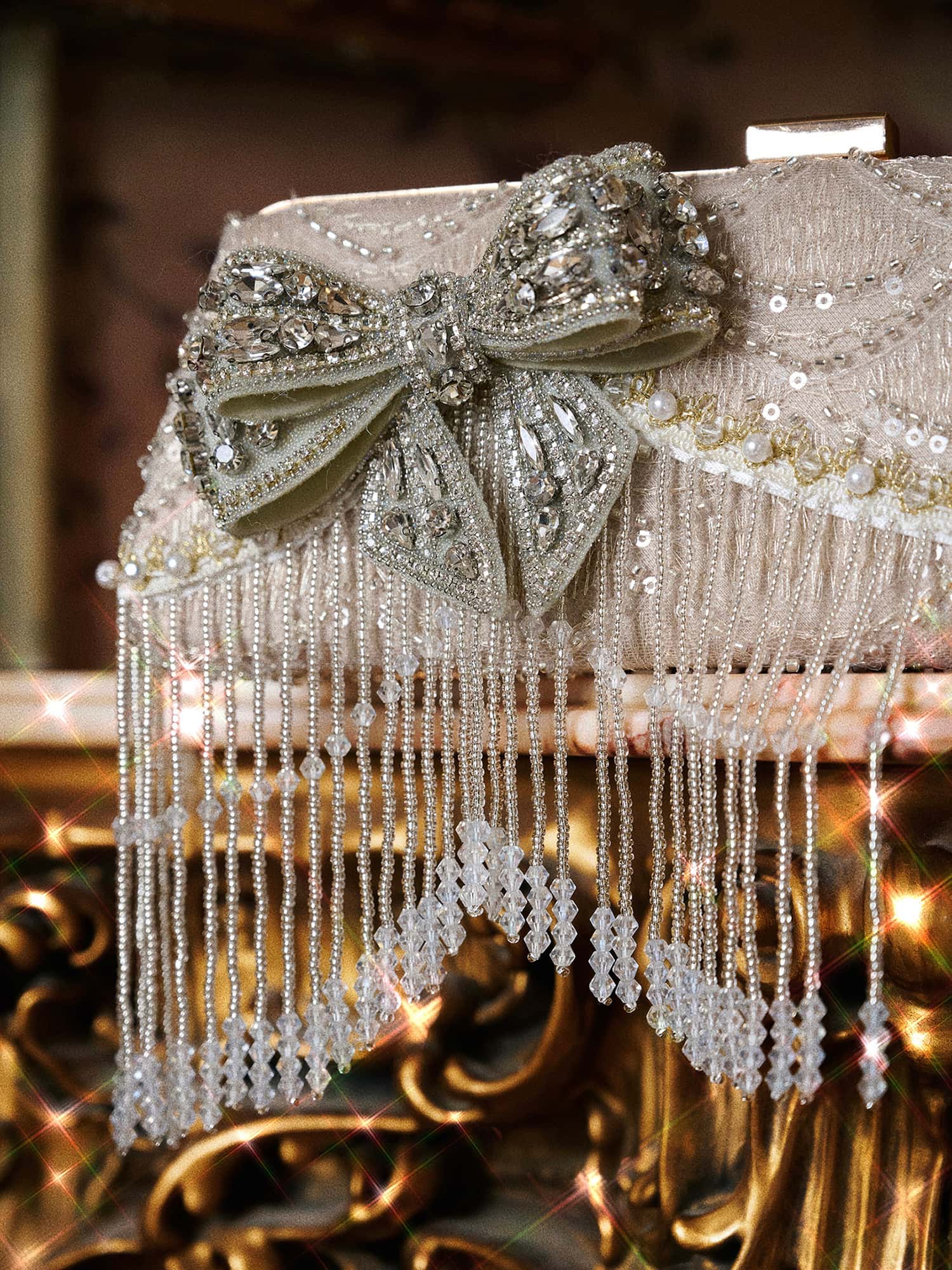 Slavic Heiress Rhinestone Handbag