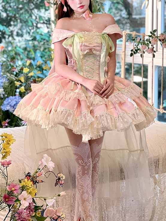 Spring Flower Series Romantic Fairy Dress LFD0012