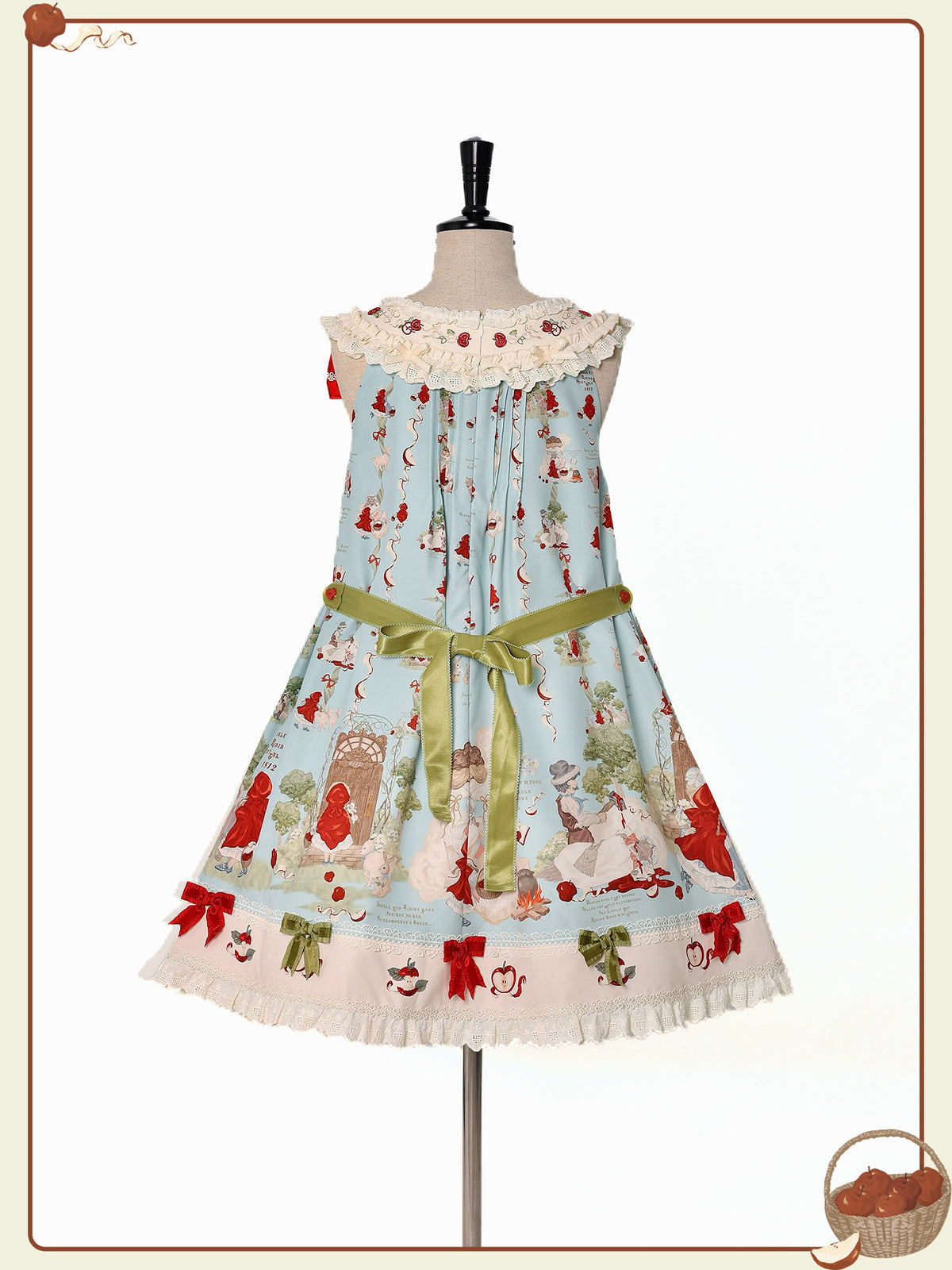 Little Red Riding Hood Original Fairy Tale Style Lolita A-Line JSK Dress