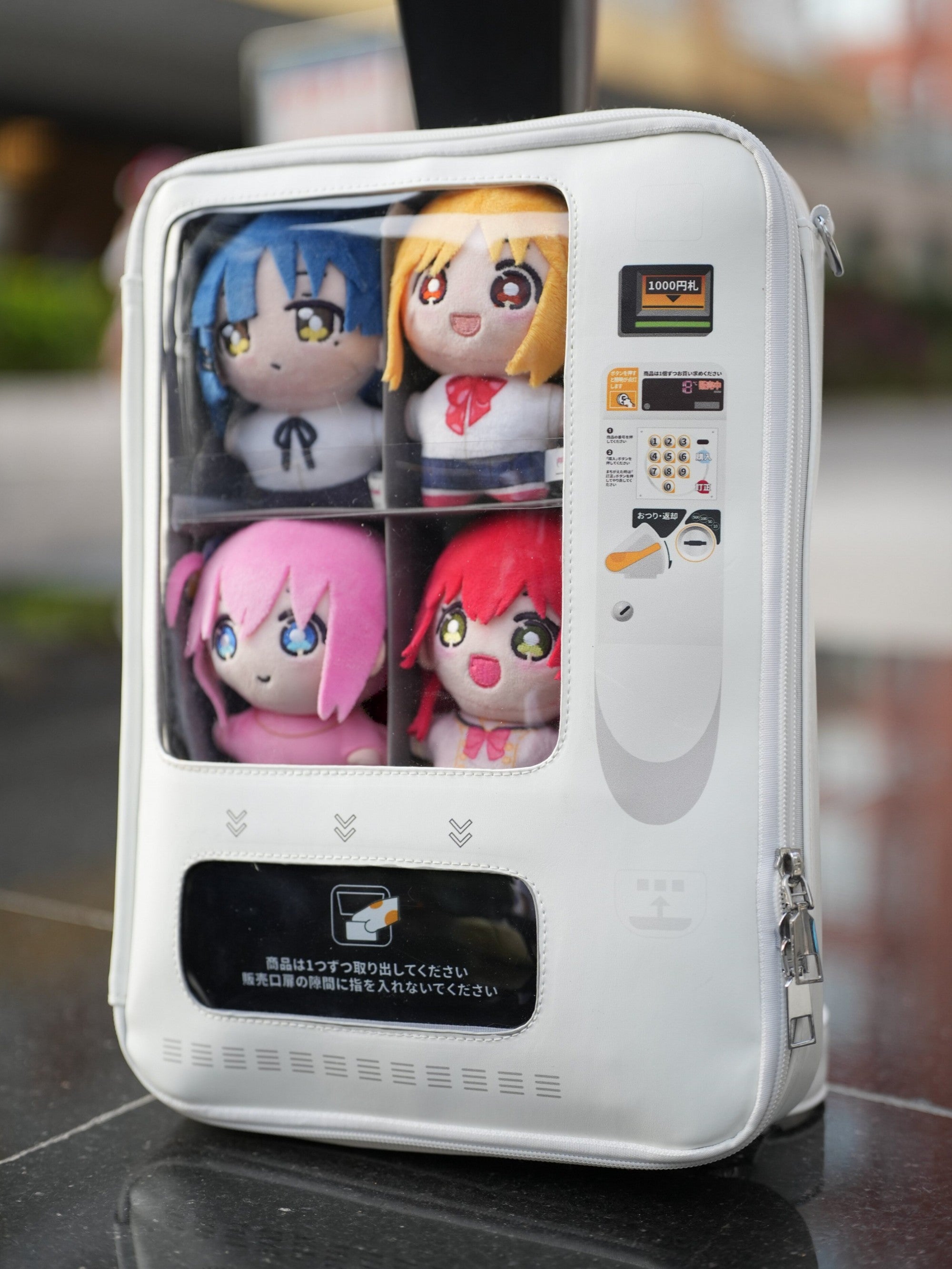 Vending‑Machine Style Dual‑Use Ita‑Bag & Doll Carrier Backpack