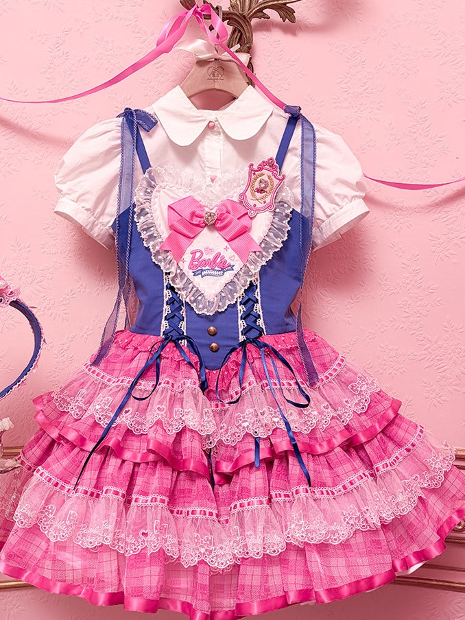 Princess Academy x Barbie Collab Original Sweet Lolita JSK Dress