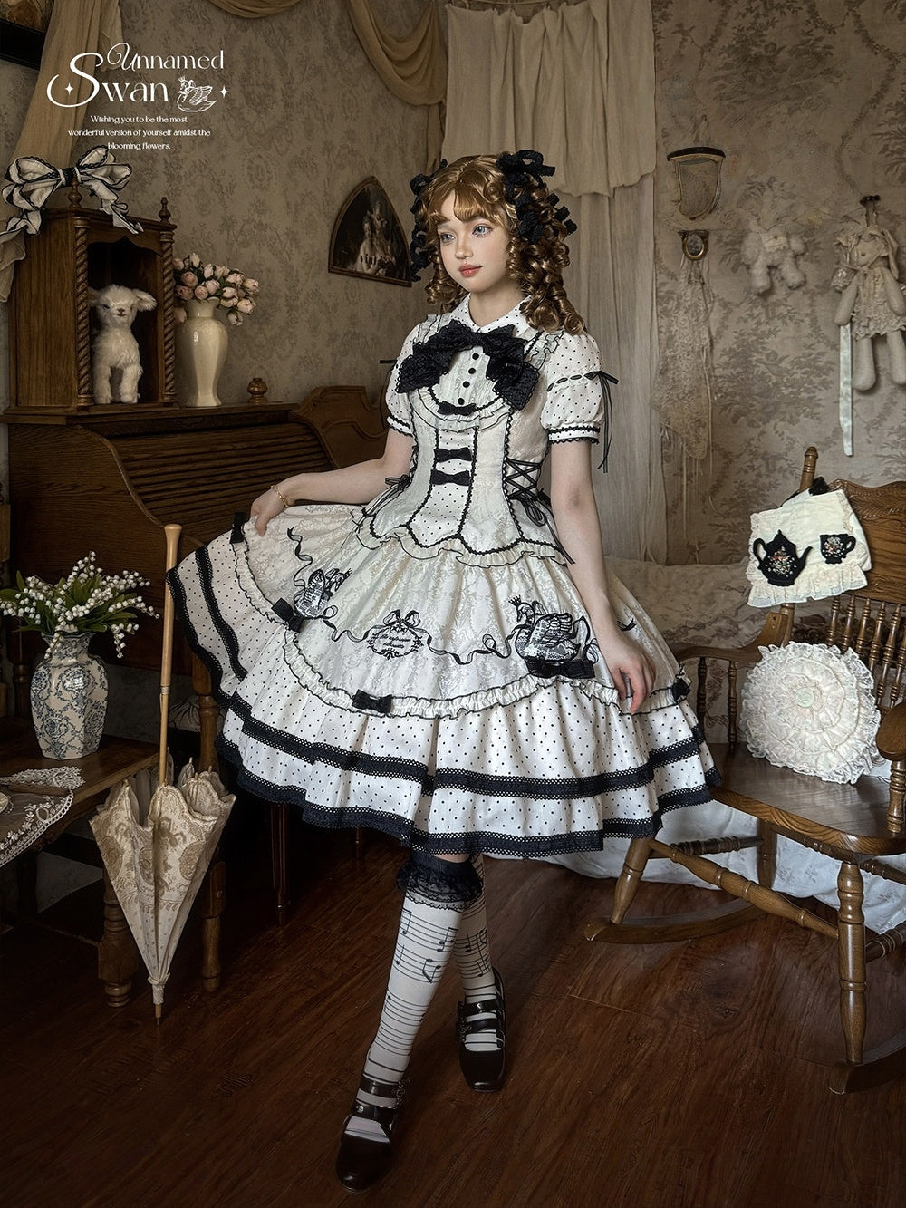 Unnamed Swan  Lolita Classic OP Dress