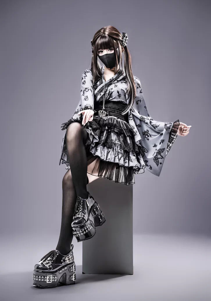 Stitched Puppet Galaxy and You Gothic Lolita Yukata Set
