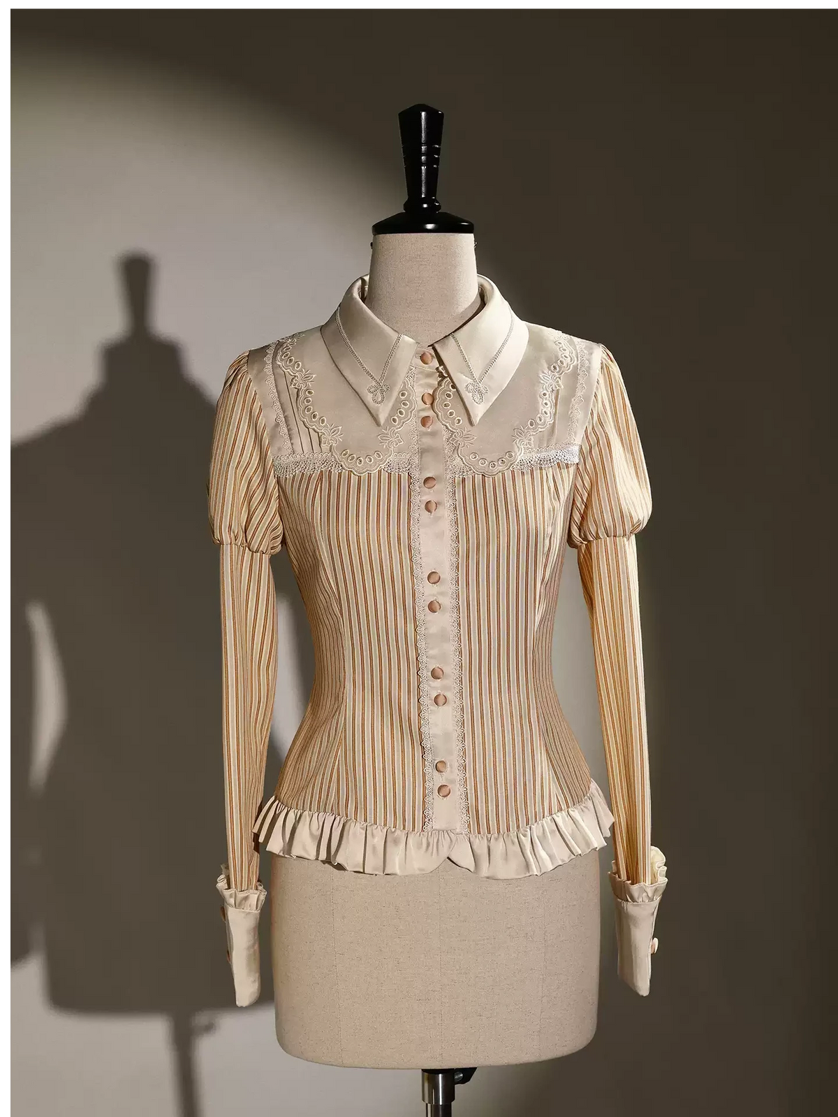 Italian Travelogue Navy British Style Lolita JSK Dress and Blouse