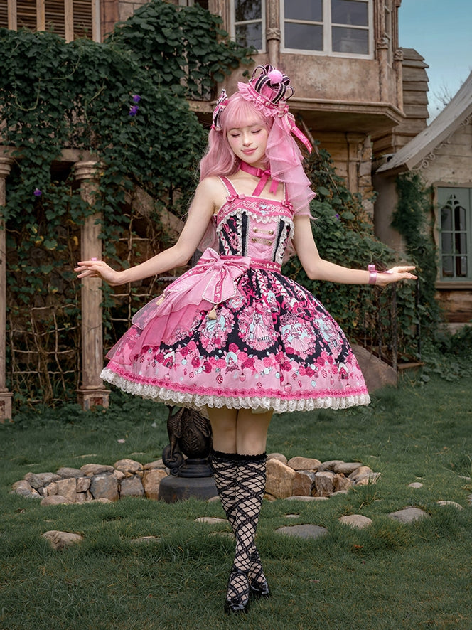 Nutcracker x Barbie Collab Original Lolita Elegant Embroidered JSK Dress