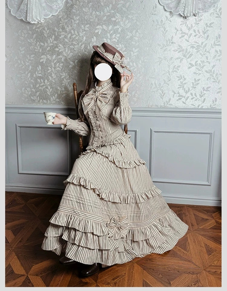 Victoria Duke Brown Classic Lolita Full Set