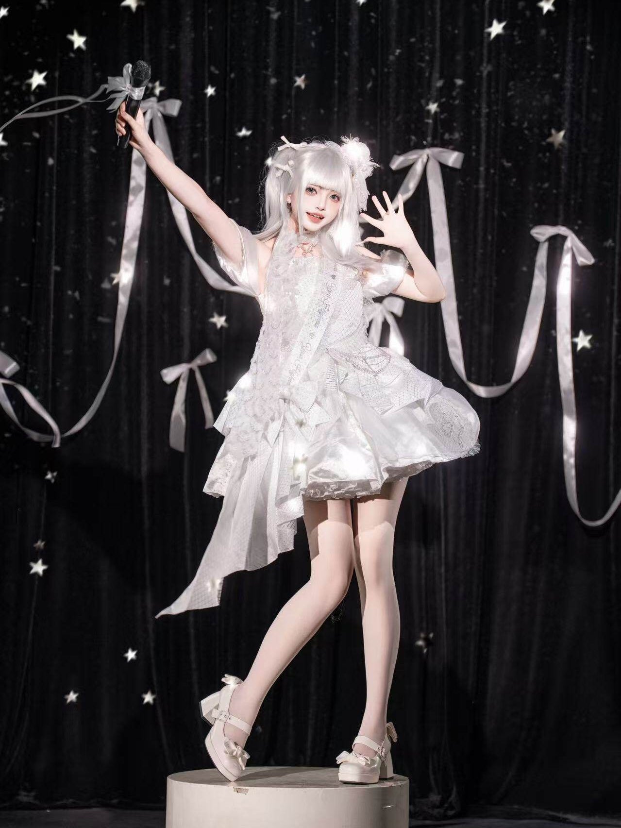 Starlight Project Lolita Idol Costume Outfit Set