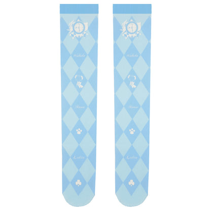 Lolita Sweet Blue Over-the-Knee Socks LE9019