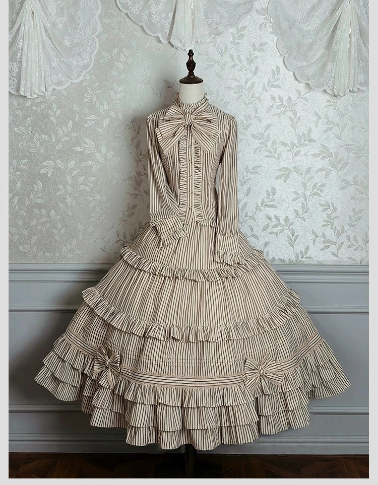 Victoria Duke Brown Classic Lolita Full Set