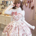 Lolita Kawaii Cat Motif Plush JSK Cape Winter Set LSD0020