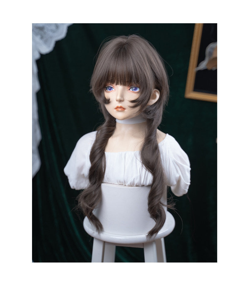 Lolita Cool Brown Long Layered Jellyfish Cut Wig