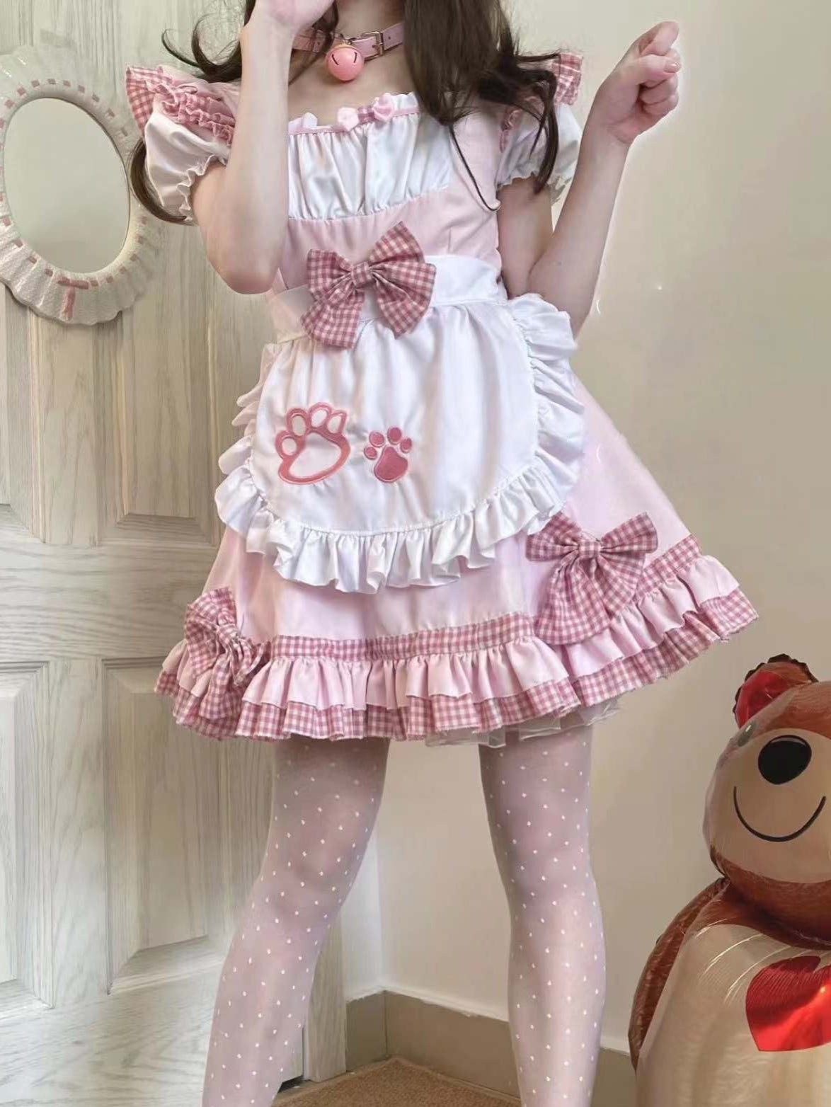 Lolita Kawaii Maid Dress LE1053