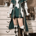 Fall Military Ouji Prince Suit & Cape Set LO1004