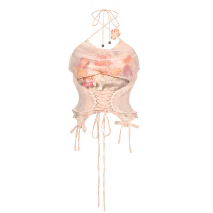 Lolita Fairycore Vintage Camisole Set LG1047