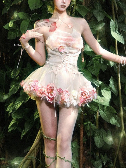 Lolita Fairycore Vintage Camisole Set LG1047