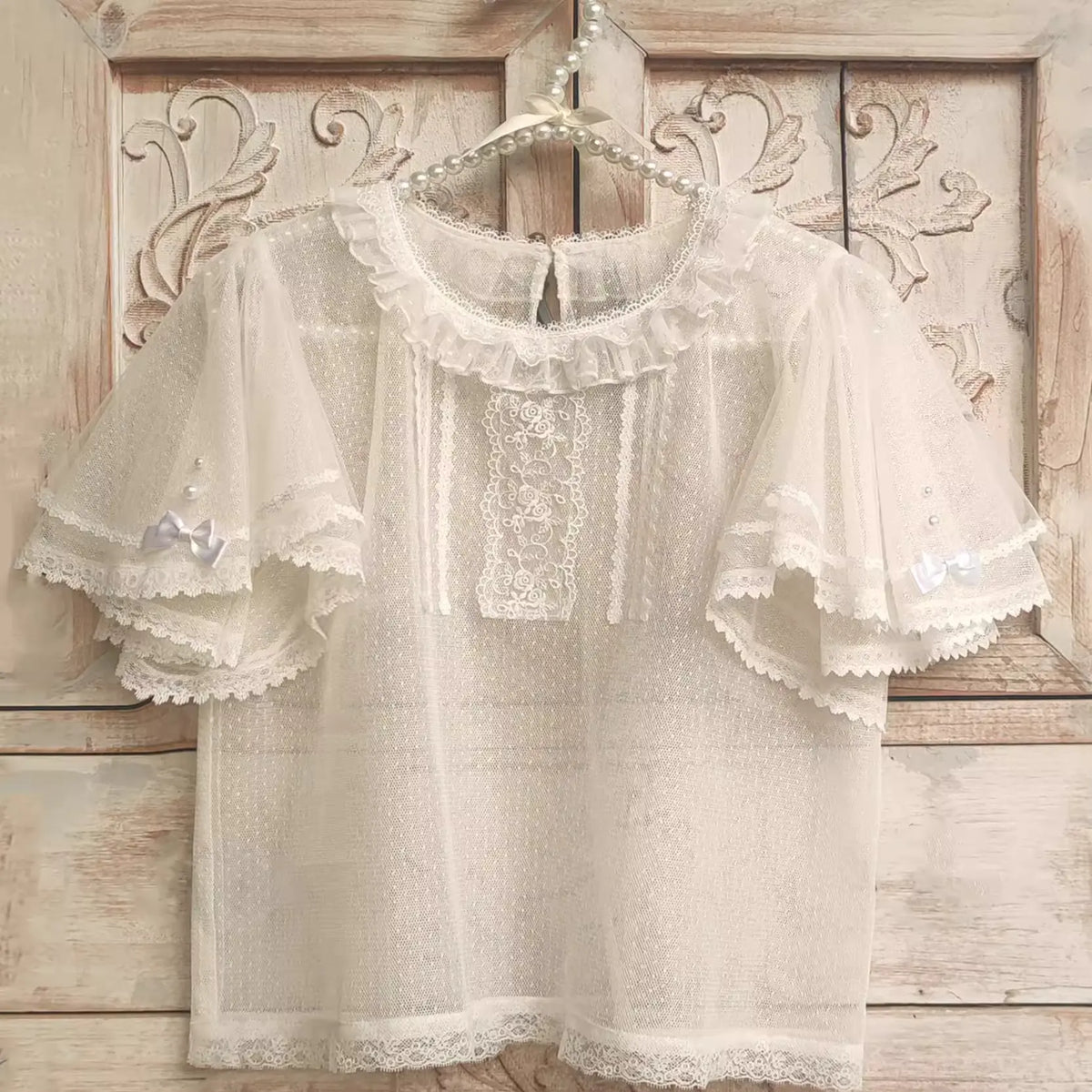 Lolita Bridal Dress Matching Princess Sleeve Blouse