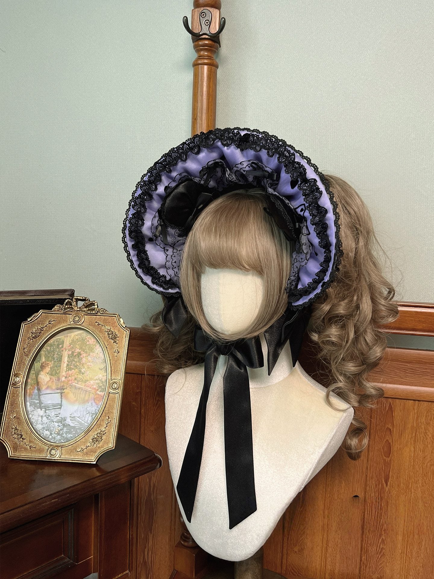 Black Sugar Bear Lolita Purple Dress