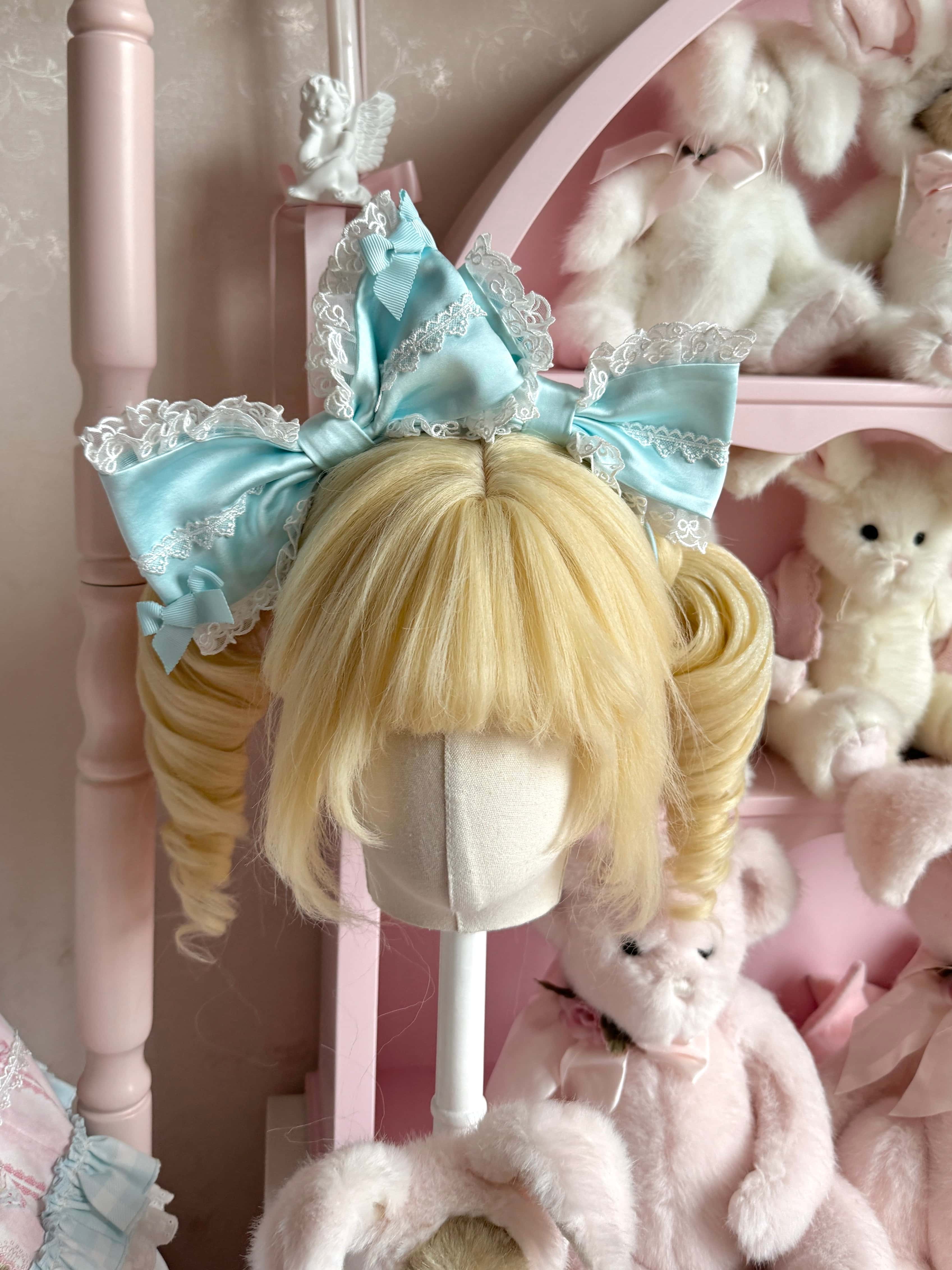 Cherry Cake Lolita Sweet Blue JSK Dress
