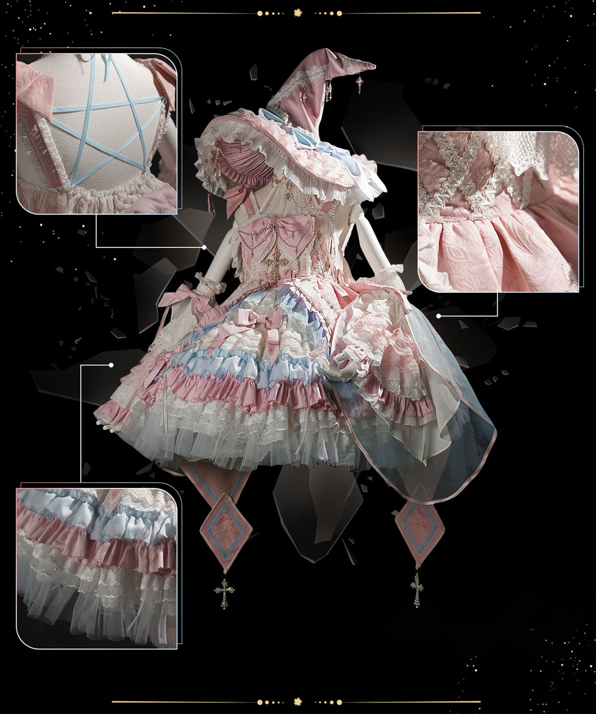 Gluttony Witch Gothic Lolita Dress Set