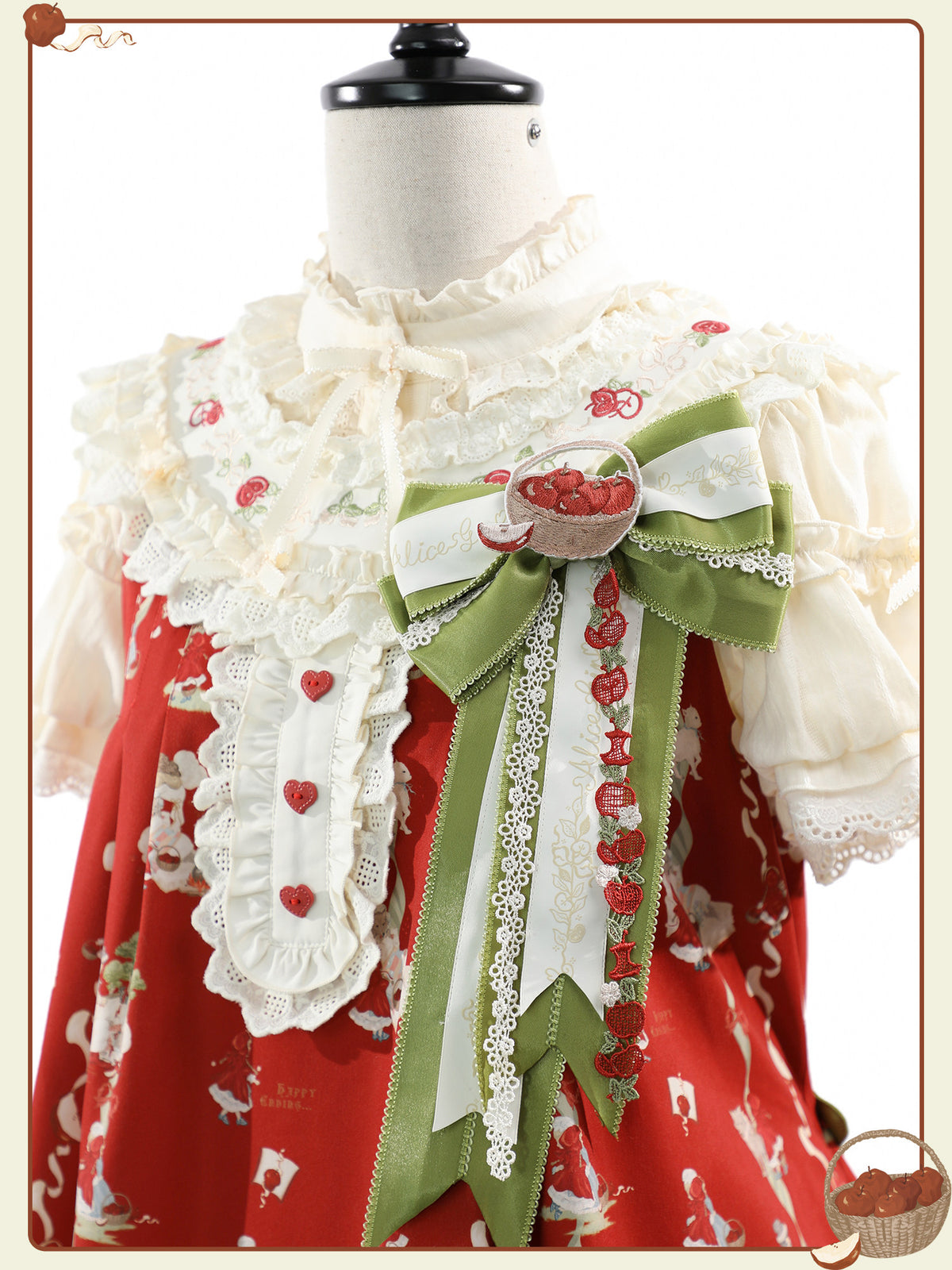 Little Red Riding Hood Original Fairy Tale Style Lolita A-Line JSK Dress