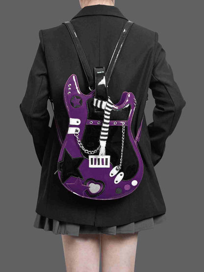 Lolita Punk Goth Guitar Backpack LE8001