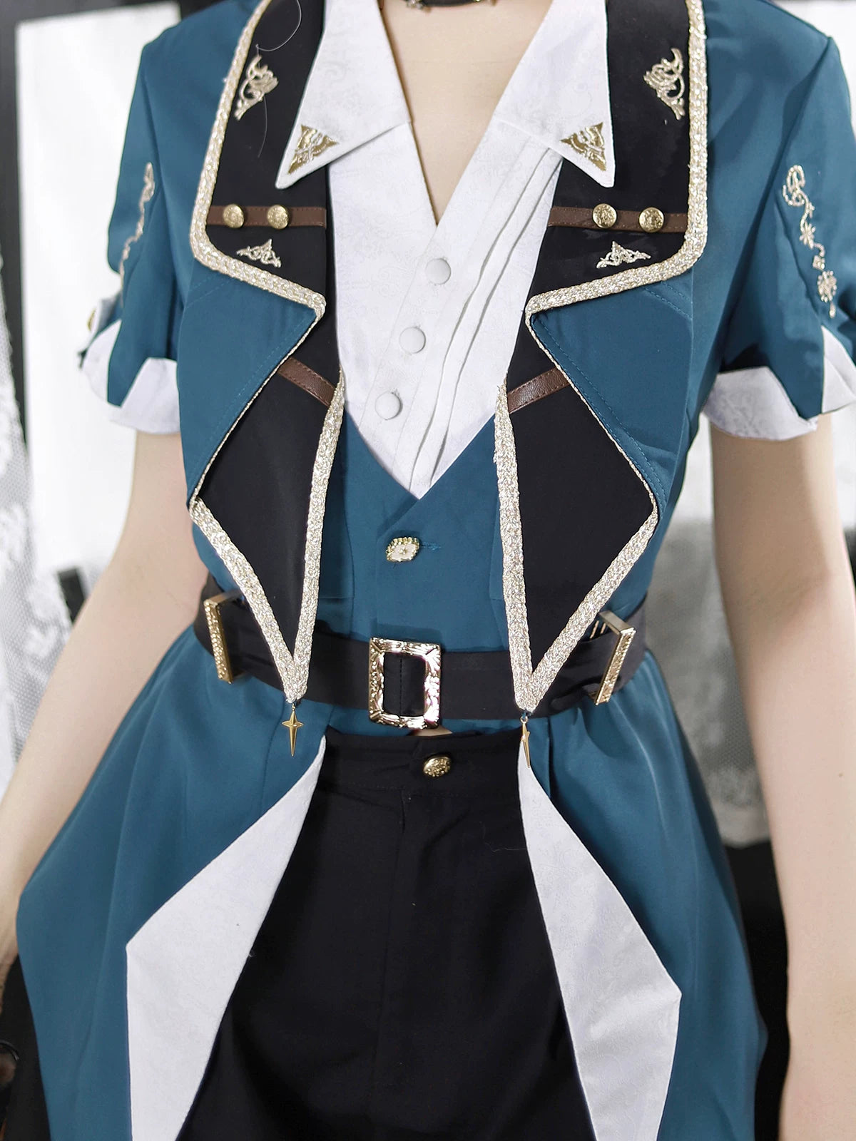 Anliexia Bookstore Gothic Steampunk Academic Lolita Set