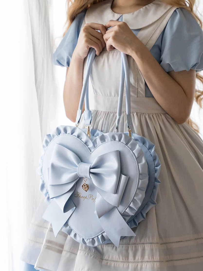 Love Knot Lolita Bow Decoration Handbag