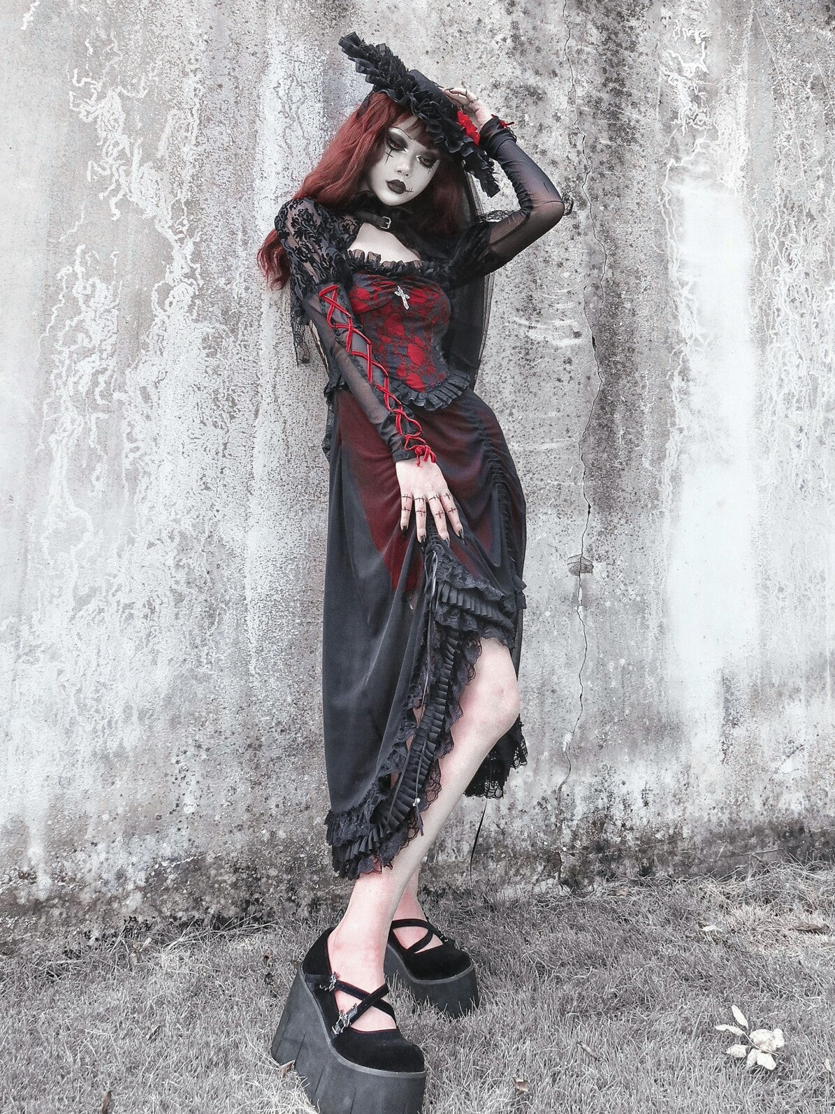 Night Visit Vampire Gothic Dress