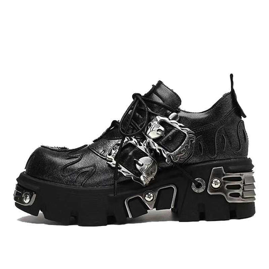 Lolita Gothic Punk Rock Shoes LE5001