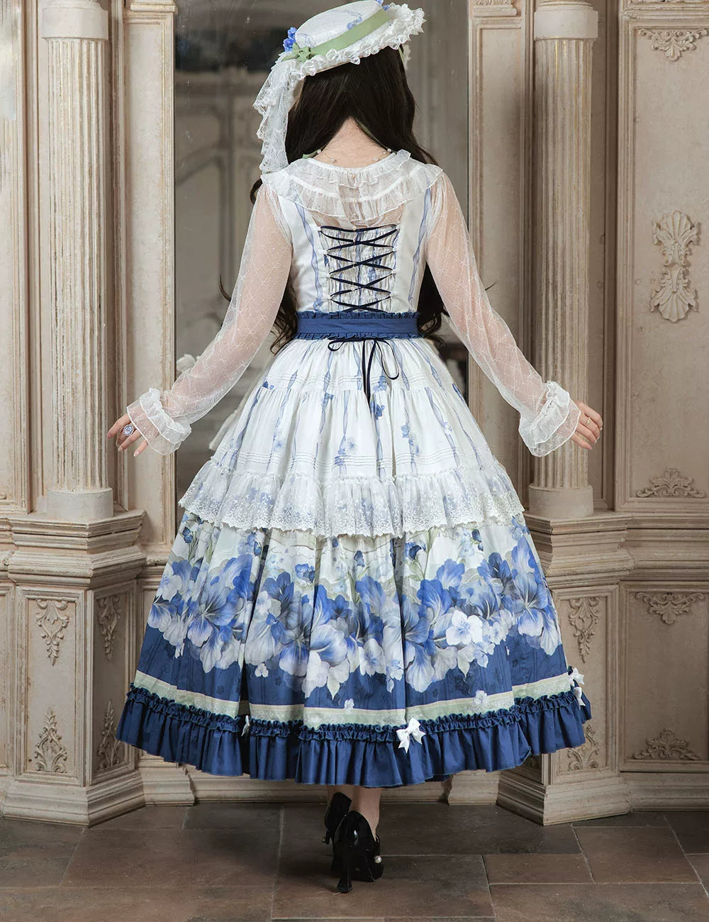 Blue Kite Lolita JSK Dress and Accessories Series