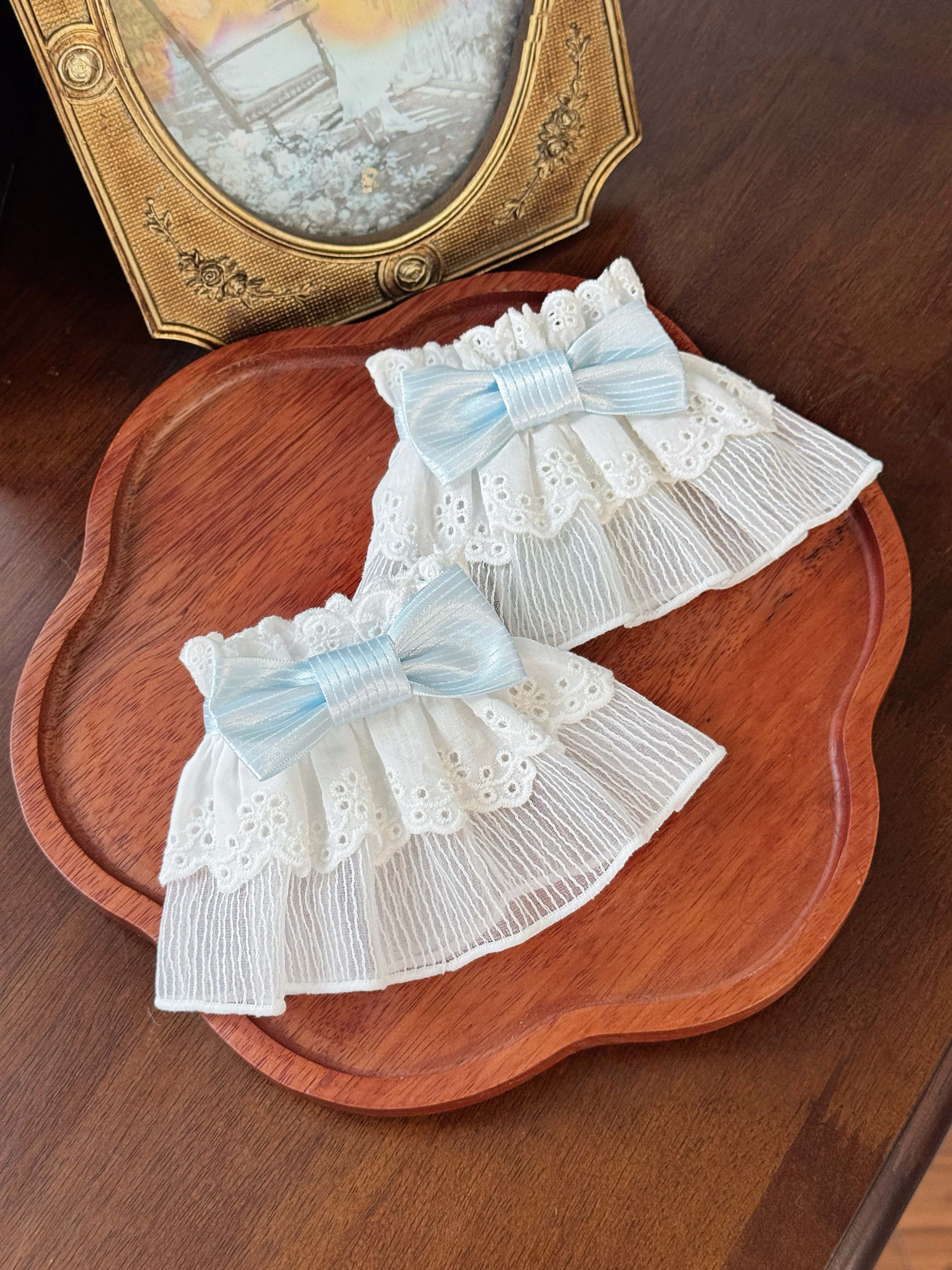 Vintage Polka Dot Lolita Halter Blue OP Dress