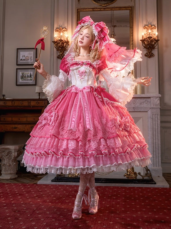 Jennifer x Barbie Collab Original Bridal Lolita Veil & Top Clip