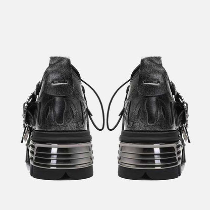Lolita Gothic Punk Rock Shoes LE5001
