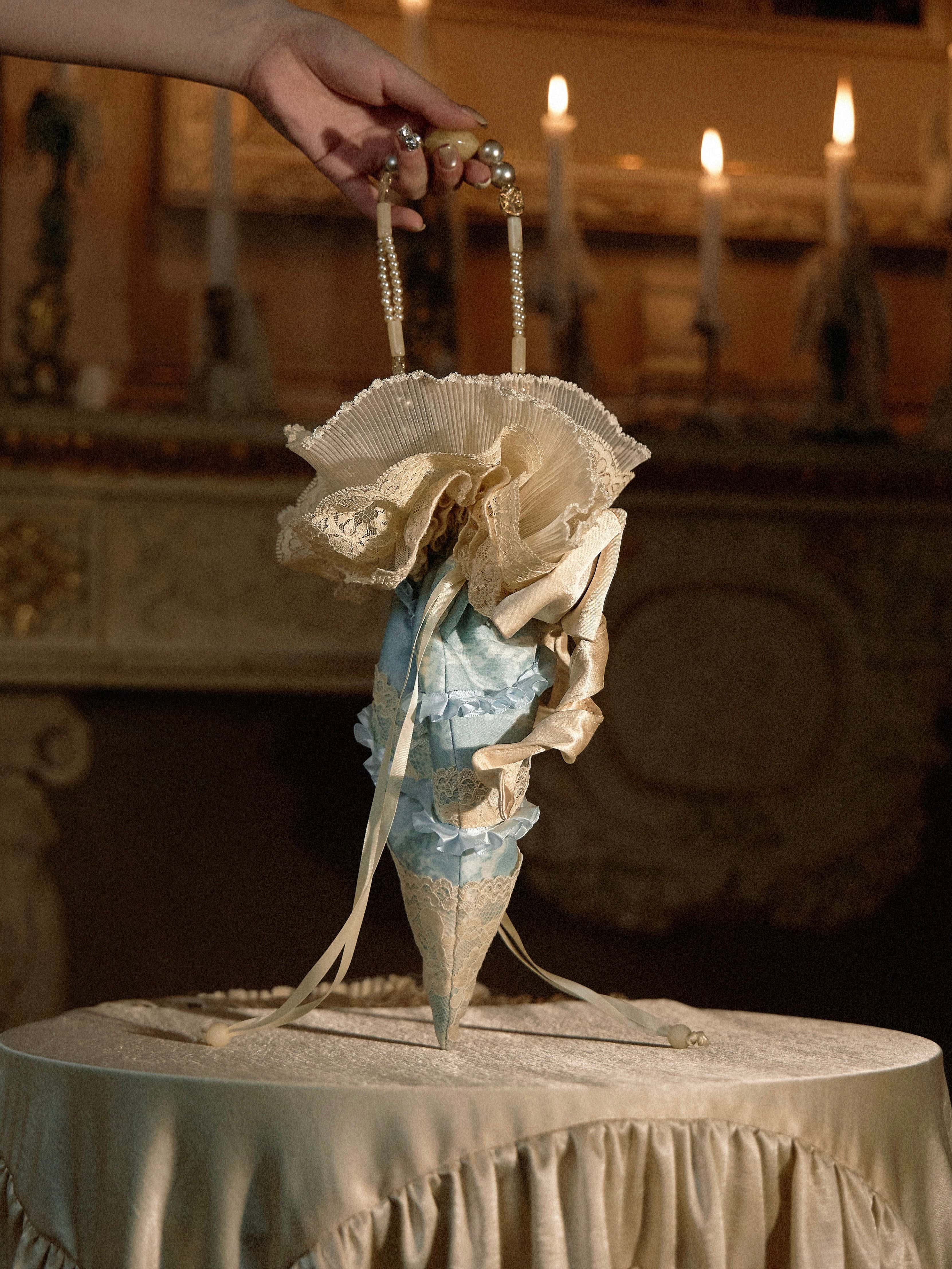 Mousse Rendezvous Rococo Piping Bag Handbag