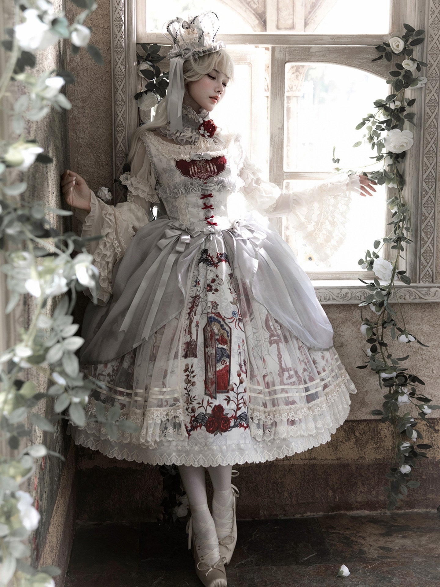 Sleeping Beauty Gothic Lolita Accessories Set