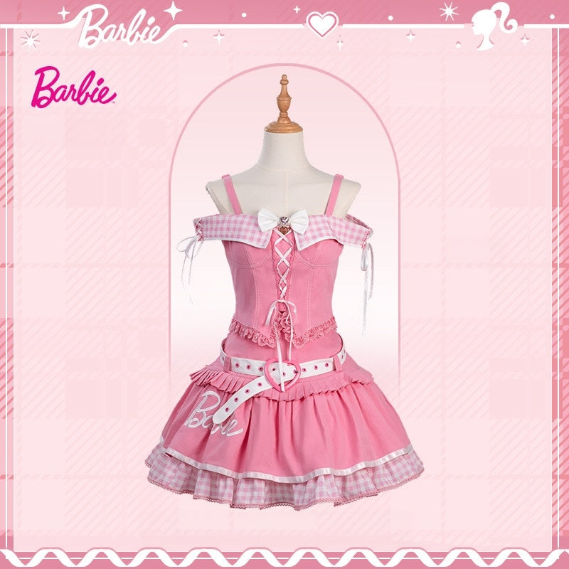 Dreamy Daydream x Barbie Collab Lolita Embroidered Camisole Set