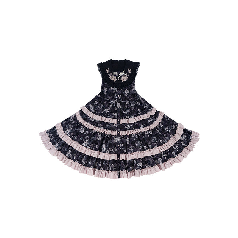 Star‑of‑Bethlehem Lily Japanese‑Style Classic Lolita JSK Dress