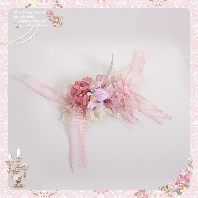 Pink Jacquard Print Sweet Classic Lolita JSK