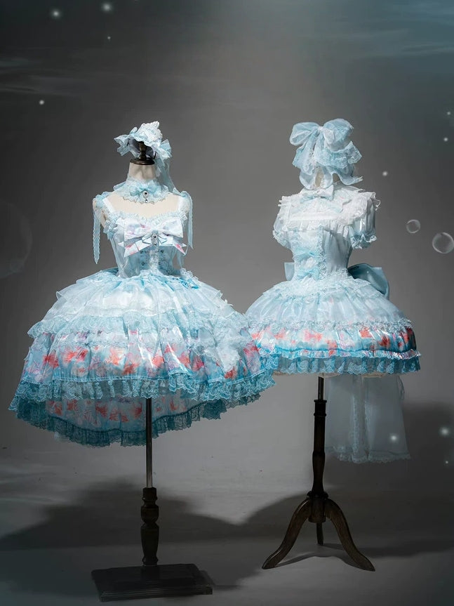 Summer Love Song Lolita OP Dress