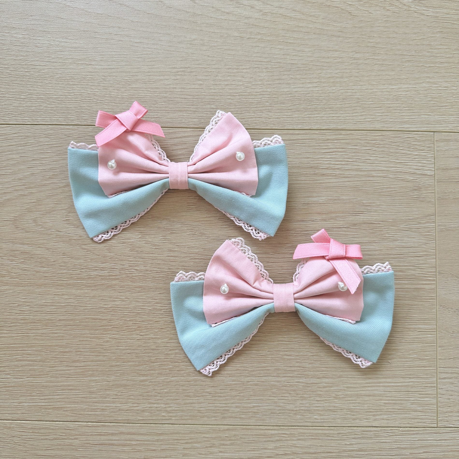 Cream Fondant Sweet Pink Retro 6-Panel Cut Original Lolita JSK