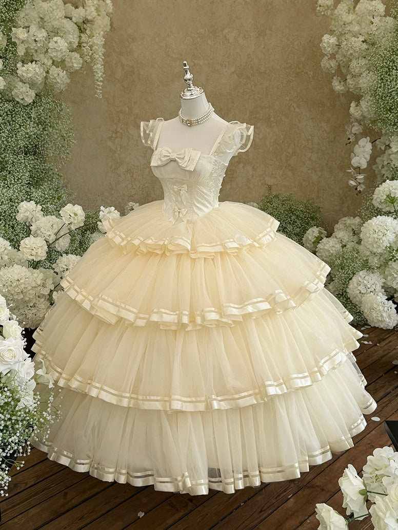 Sweet Satin Princess Dress