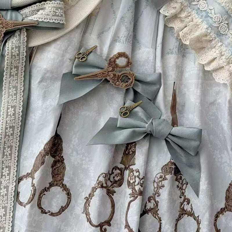 Small Scissors Classic Lolita JSK Dress Set