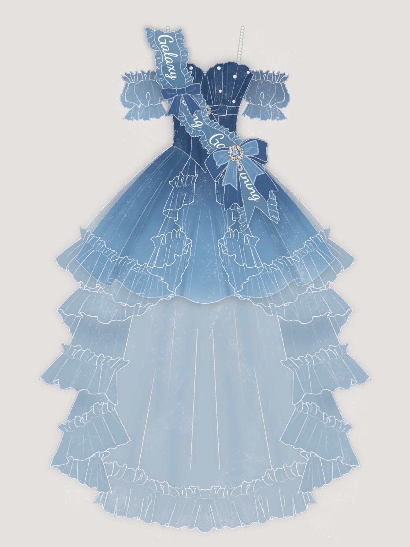 Bright Star Gorgeous Lolita Camisole Dress