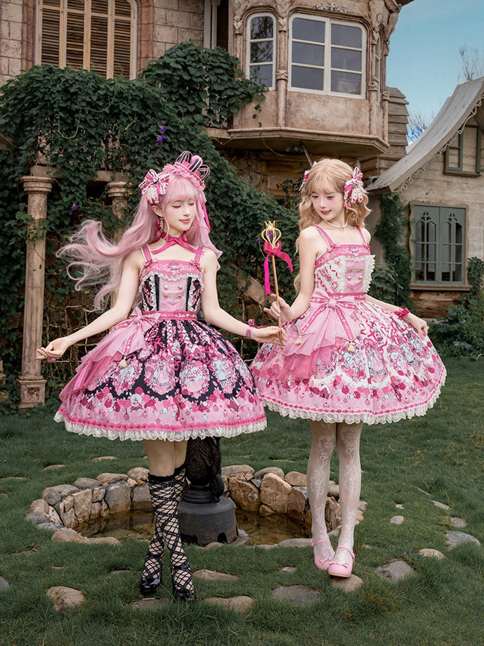 Nutcracker x Barbie Collab Original Lolita Elegant Embroidered JSK Dress