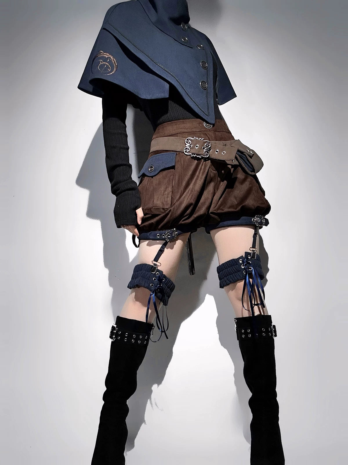 Headwind Falcon Prince Lolita Outfit Steampunk Full Set