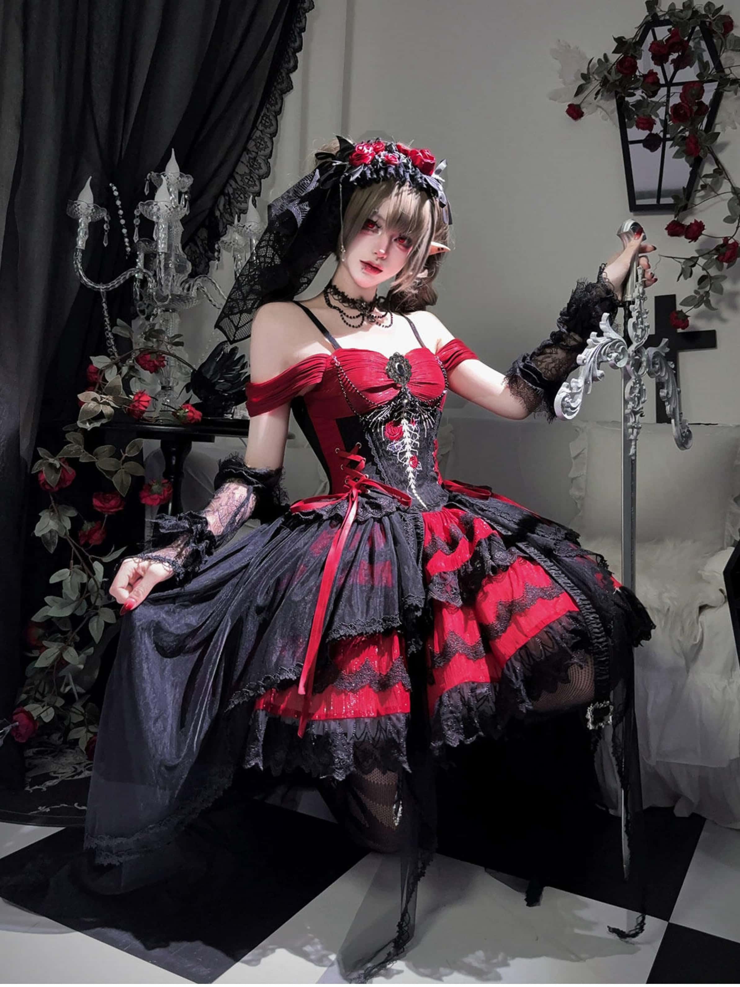 Dragon Bone Eternity Gothic Lolita JSK Dress