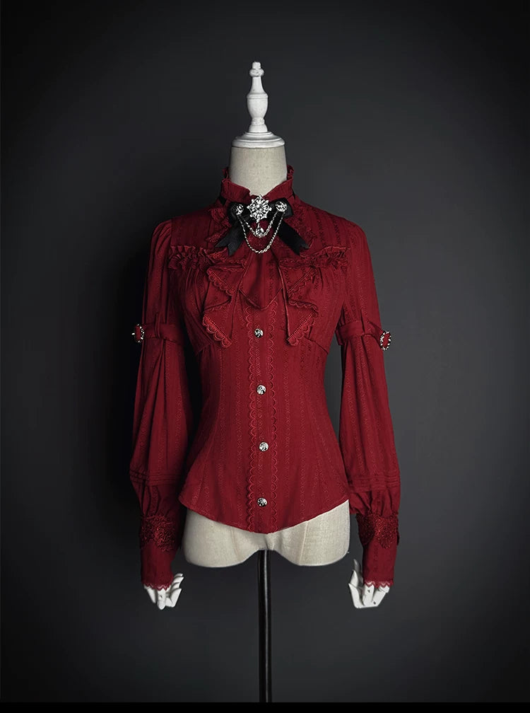 Dawn‑Bearer Gothic Lolita Blouse