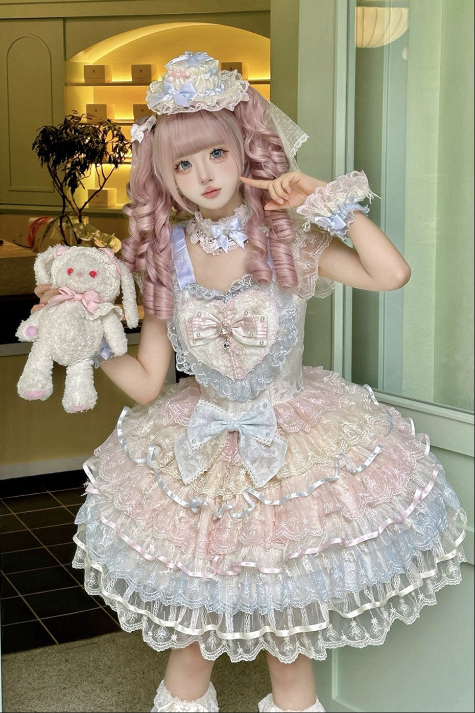 Ballad of Feathers Lolita JSK Dress