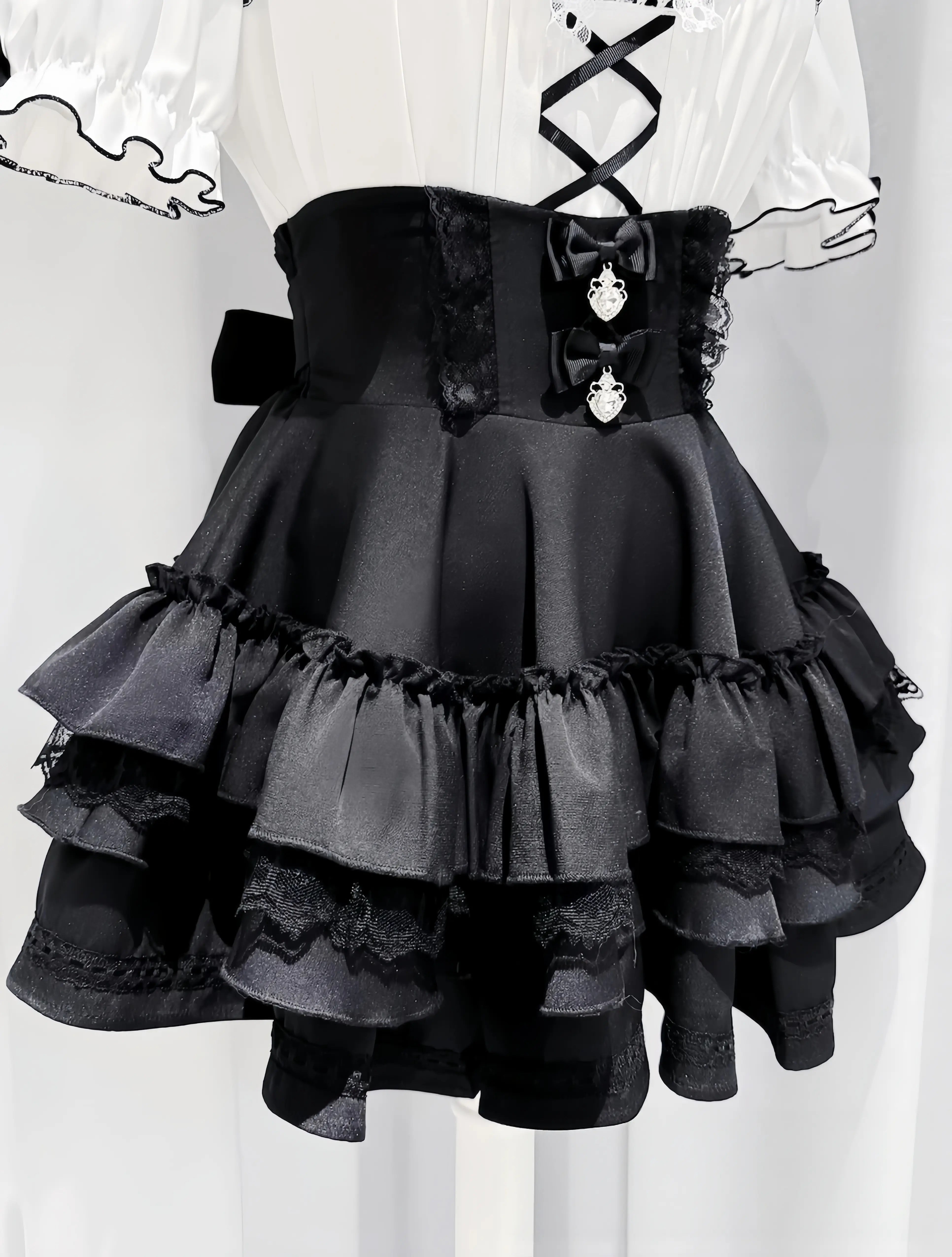 Vanilla Reply Transfer Student Collab Sweet Blouse and Skirt
