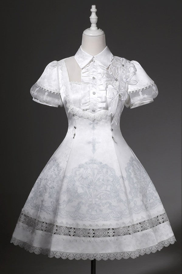 Lace Lily Classic Elegant Lolita Set